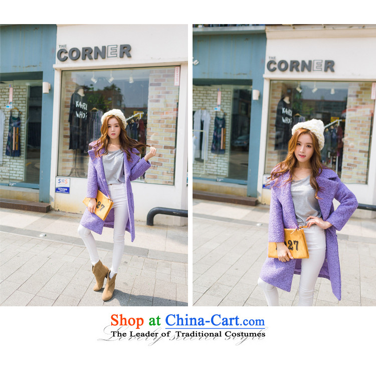 Yuen, 2015 Winter New Women Korean fashion sense of the thick solid color in the lint-free long larger gross coats NRJ7145 Sau San? picture color M brand, prices, picture platters! The elections are supplied in the national character of distribution, so action, buy now enjoy more preferential! As soon as possible.