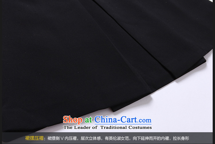 Improving access of the new Europe and the largest 2015 Code women thick mm of autumn and winter in Sau San video thin long skirt B1706L long-sleeved black XL Photo, prices, brand platters! The elections are supplied in the national character of distribution, so action, buy now enjoy more preferential! As soon as possible.