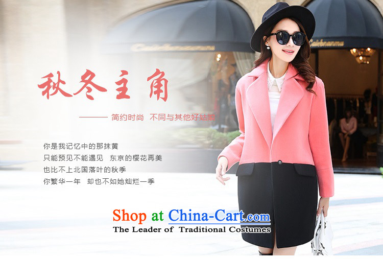 Ms Rebecca Pun, the Reine 2015 winter clothing new women in Korean long jacket, Sau San? female 9837A gross coats watermelon red XL Photo, prices, brand platters! The elections are supplied in the national character of distribution, so action, buy now enjoy more preferential! As soon as possible.