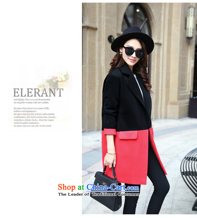 Ms Rebecca Pun, the Reine 2015 winter clothing new women in Korean long jacket, Sau San? female 9837A gross coats watermelon red XL Photo, prices, brand platters! The elections are supplied in the national character of distribution, so action, buy now enjoy more preferential! As soon as possible.