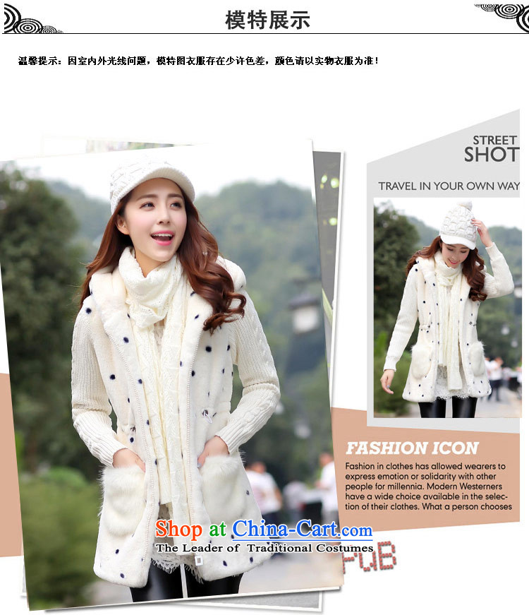 In  2015 winter-Logo New Korean girls gross Rabbit fur coats? The grass long cap sweater White XL Photo, prices, brand platters! The elections are supplied in the national character of distribution, so action, buy now enjoy more preferential! As soon as possible.
