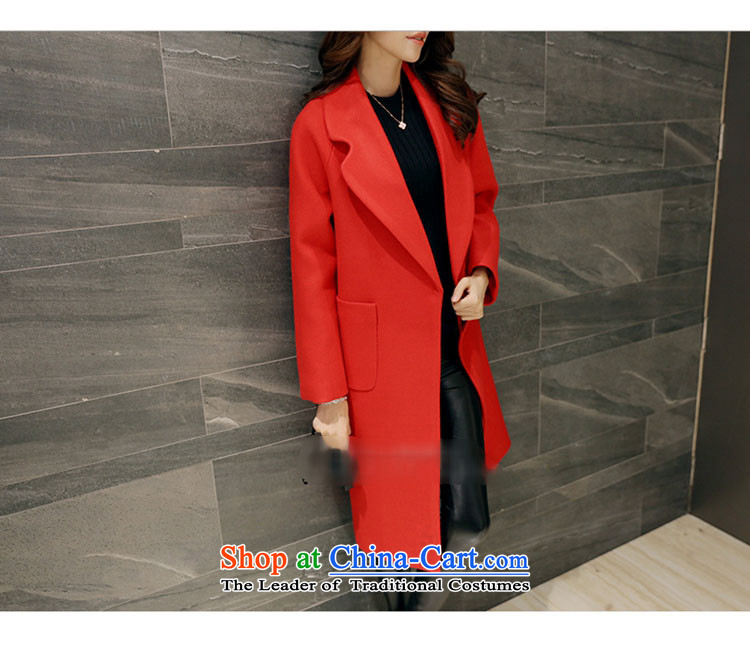 Sin has new winter 2015 stylish look of Sau San video thin warm relaxd trend in long lapel Korean female red cloak gross? M picture, prices, brand platters! The elections are supplied in the national character of distribution, so action, buy now enjoy more preferential! As soon as possible.