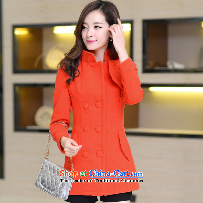 Not thick clothes 2015 Fall/Winter Collections gross?   Korean coats a jacket female orange M'products are , , , shopping on the Internet