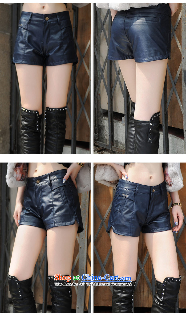 Hee- won 2015 version of Princess slave winter new expertise to intensify the MM Code Top Loin of pu leather pants, forming the winter shorts M62059 black large code 4XL Photo, prices, brand platters! The elections are supplied in the national character of distribution, so action, buy now enjoy more preferential! As soon as possible.