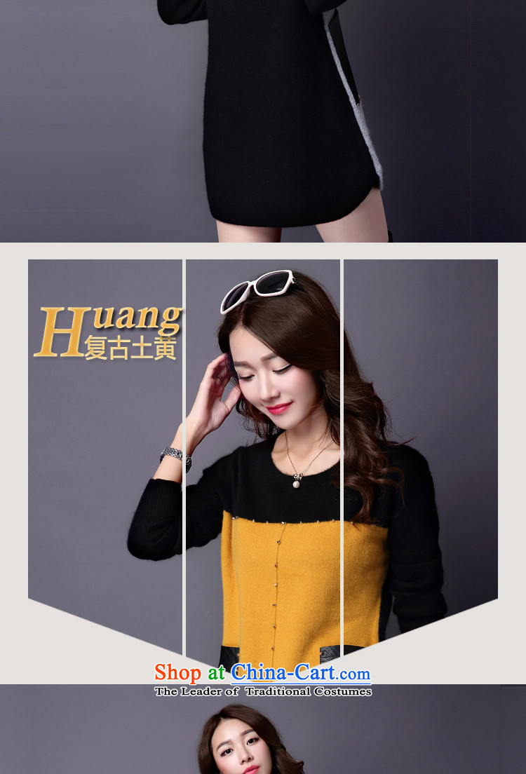 Yuan slot in the 2015 Fall/Winter Collections new thick mm plus hypertrophy of ladies' knitted shirts, loose video forming the thin sweater dresses YD691 red XXL picture, prices, brand platters! The elections are supplied in the national character of distribution, so action, buy now enjoy more preferential! As soon as possible.