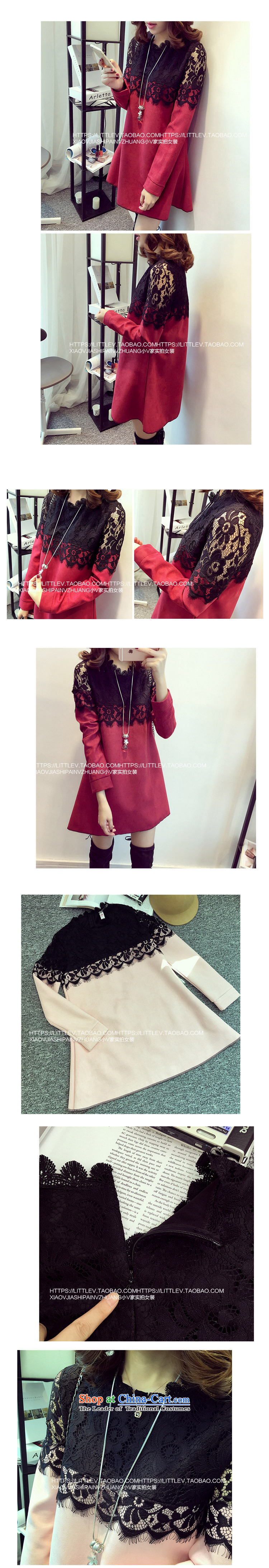 Ultra 2015 yuan for larger female lace stitching to intensify the thick mm winter clothing a long-sleeved gross? dresses CY338 Yellow 1 XXL picture, prices, brand platters! The elections are supplied in the national character of distribution, so action, buy now enjoy more preferential! As soon as possible.