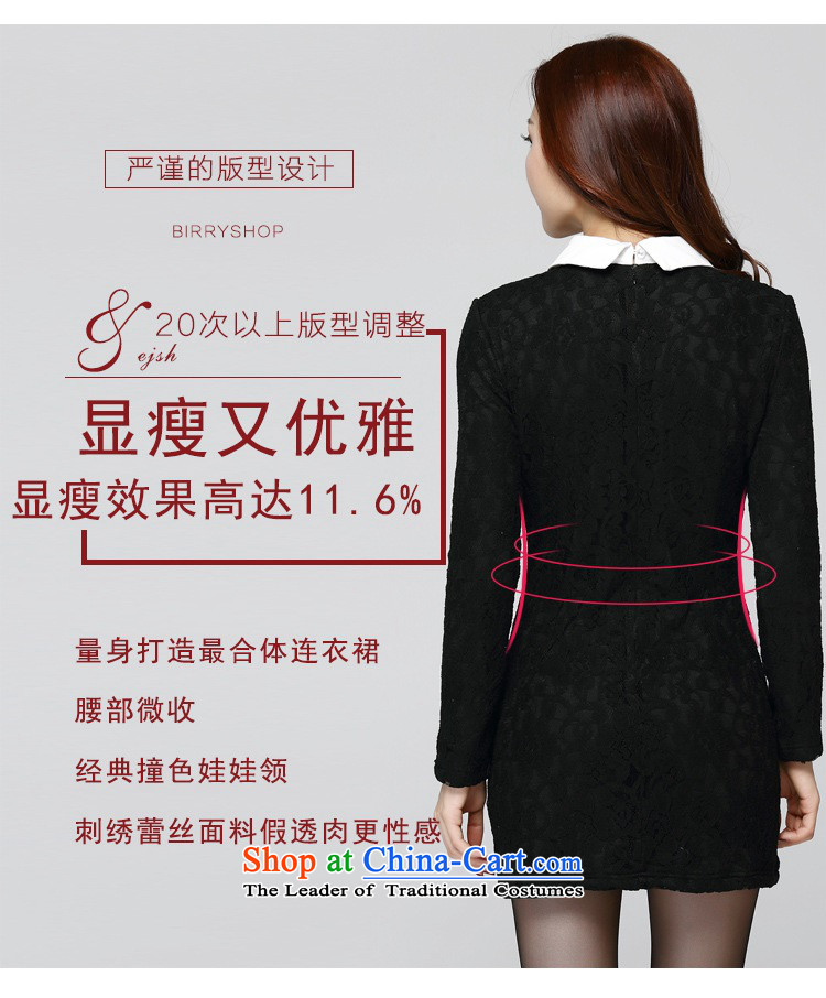 Payment on delivery to female new Korean skirt video large thin lace knocked color for long, doll plus lint-free, forming the thick dresses and black skirt Sau San package 4XL approximately around 170-190 microseconds catty picture, prices, brand platters! The elections are supplied in the national character of distribution, so action, buy now enjoy more preferential! As soon as possible.