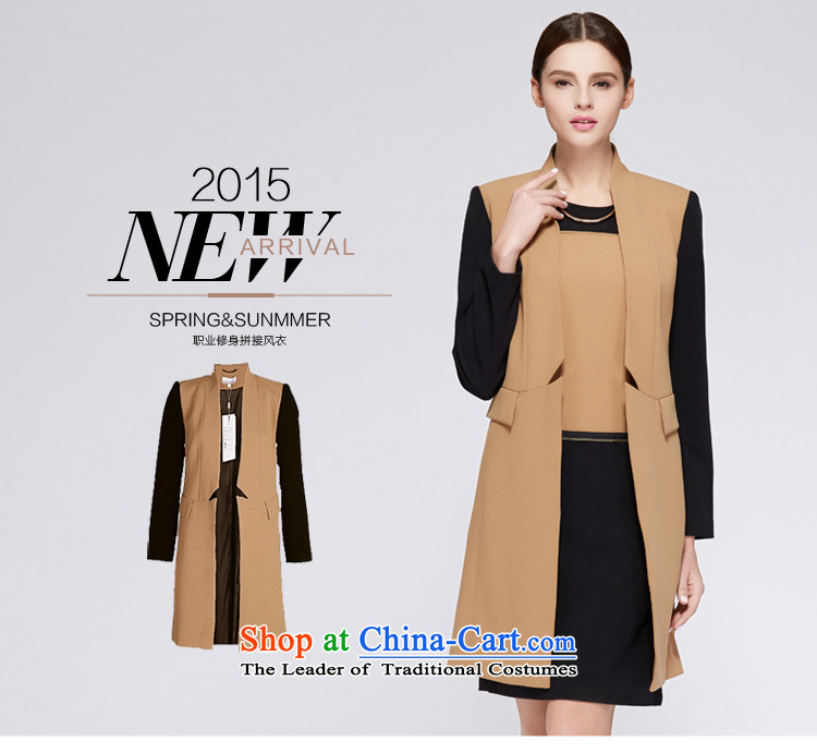 Choulant 2015 winter new women's stylish temperament female Wind Jacket coat S2123H03 female yellow and black M=160/84a=09 code picture, prices, brand platters! The elections are supplied in the national character of distribution, so action, buy now enjoy more preferential! As soon as possible.