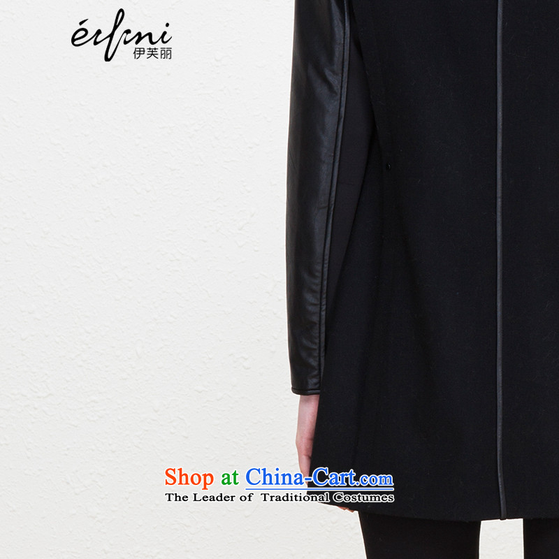 The elections as soon as possible of the Shang Xin Li 2015 winter clothing new Korean version of large roll collar in long coats)?? jacket coat female gross 6481237007 Black S, Evelyn eifini lai () , , , shopping on the Internet