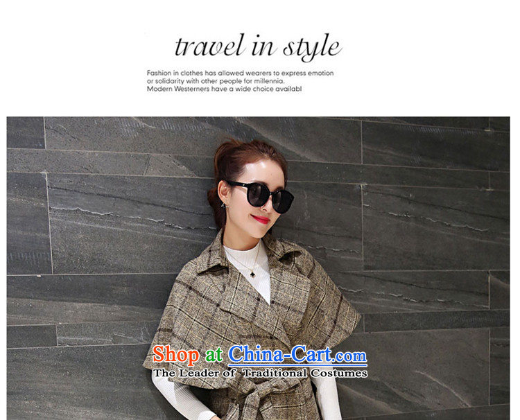 Sin has new winter 2015 stylish temperament video thin Korea Sau San edition in warm longer tether cloak? coats female pale gross grid     M pictures, prices, brand platters! The elections are supplied in the national character of distribution, so action, buy now enjoy more preferential! As soon as possible.