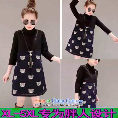 Adam Cheng Yi covered by 2015 autumn and winter in the new stamp Korean skirt stitching cowboy relaxd dress autumn graphics thin female  XXXL color pictures picture 389, prices, brand platters! The elections are supplied in the national character of distribution, so action, buy now enjoy more preferential! As soon as possible.