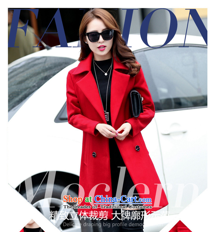 Korea has announced new 2015 Selina Chow female Korean girls coat? long suit for gross and trendy jacket coat? 5913 Secondary toner purple L picture, prices, brand platters! The elections are supplied in the national character of distribution, so action, buy now enjoy more preferential! As soon as possible.