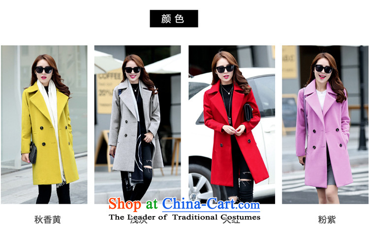 Korea has announced new 2015 Selina Chow female Korean girls coat? long suit for gross and trendy jacket coat? 5913 Secondary toner purple L picture, prices, brand platters! The elections are supplied in the national character of distribution, so action, buy now enjoy more preferential! As soon as possible.