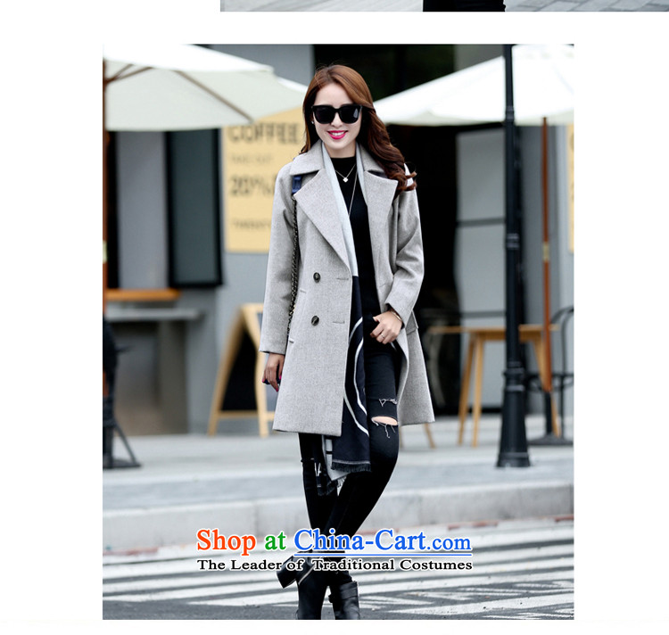 Korea has announced new 2015 Selina Chow female Korean girls coat? long suit for gross and trendy jacket coat? 5913 Secondary toner purple L picture, prices, brand platters! The elections are supplied in the national character of distribution, so action, buy now enjoy more preferential! As soon as possible.