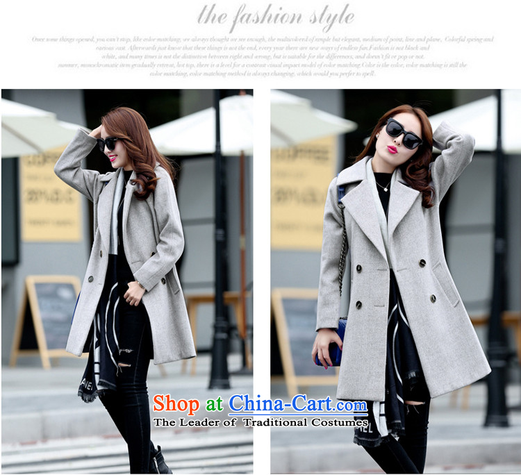 Korea has announced new 2015 Selina Chow female Korean girls coat? long suit for gross and trendy jacket coat? 5913 Secondary toner purple L picture, prices, brand platters! The elections are supplied in the national character of distribution, so action, buy now enjoy more preferential! As soon as possible.