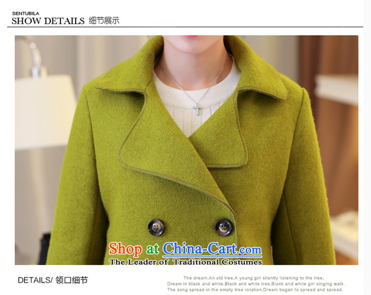 8Pak 2015 gross female autumn and winter coats? new women's large in long-sleeved cloak long thick a female Korean Jacket coat and color lapel S picture, prices, brand platters! The elections are supplied in the national character of distribution, so action, buy now enjoy more preferential! As soon as possible.