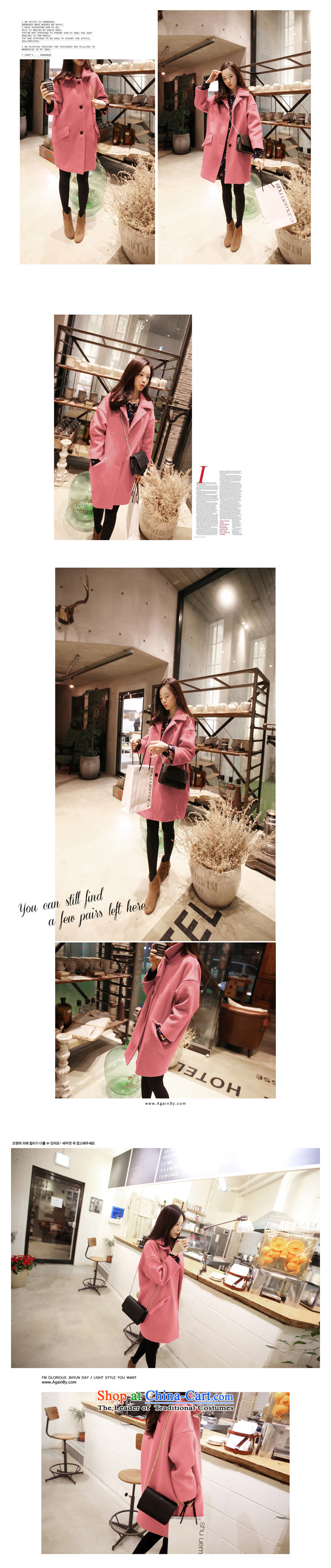 Weiwei Chen No. 2015 autumn and winter Korean trendy code women lapel a wool coat in the long hair of Sau San? jacket 1205 Huang S picture, prices, brand platters! The elections are supplied in the national character of distribution, so action, buy now enjoy more preferential! As soon as possible.
