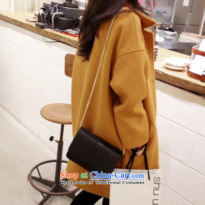 Weiwei Chen No. 2015 autumn and winter Korean trendy code women lapel a wool coat in the long hair of Sau San? jacket 1205 S, Weiwei Chan Wong (VIVICP) , , , shopping on the Internet