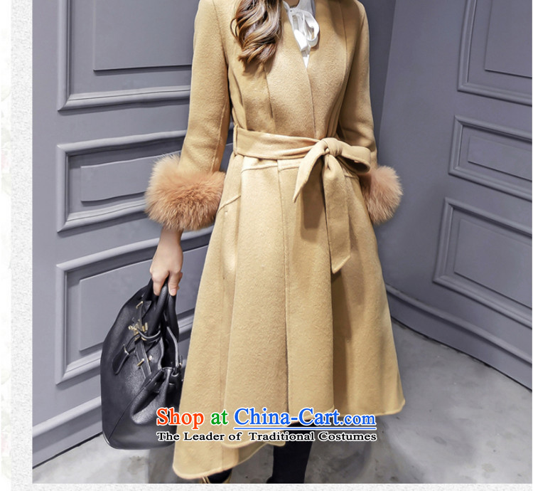 Women 2015 winter new mirror v-neck in the autumn and winter coats of Sau San Mao?? #T9130 rouge powder coat L picture, prices, brand platters! The elections are supplied in the national character of distribution, so action, buy now enjoy more preferential! As soon as possible.