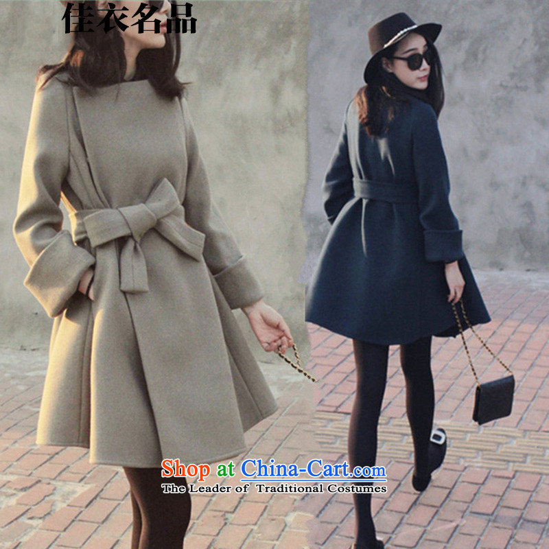 Better, Yi 2015 autumn and winter new European site long graphics thin stylish wild coats jacket W8080? and Color M, better product name Yi shopping on the Internet has been pressed.