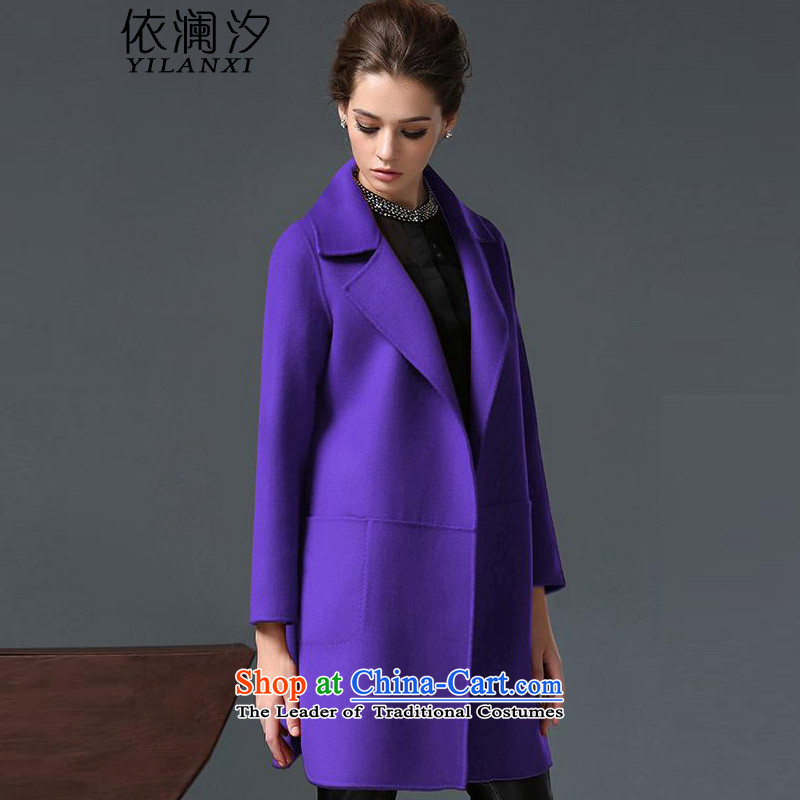 In accordance with the World Hsichih European site coats women 2015 new casual jacket in gross so long a gross woolens of 8578 in accordance with the World wine red M yilanxi) , , , (Pat Ha shopping on the Internet