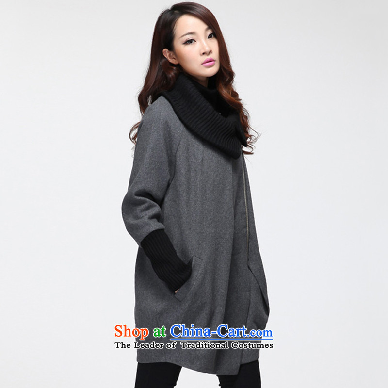 The Snow (MOCHENGXUE into new women's 2015) replacing large Korean girl in gross? coats of gross? jacket thick mm female gray color and become snow-(5XL, MOCHENGXUE) , , , shopping on the Internet