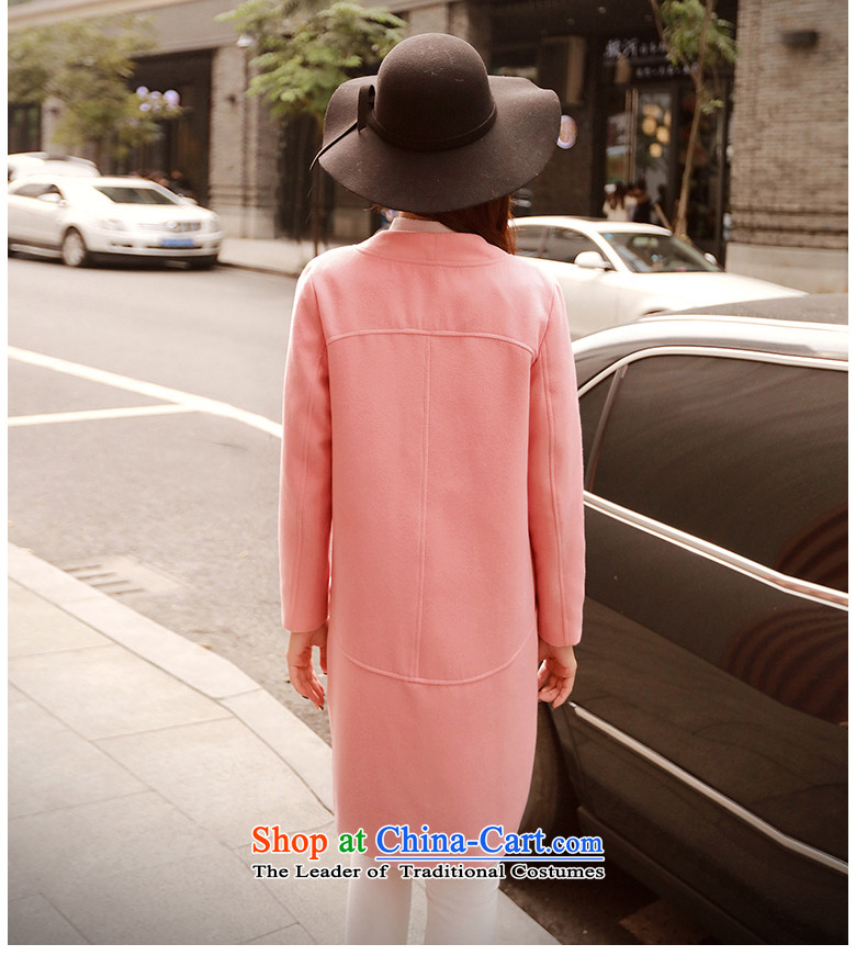 Overnight snow fur coats that Addis Ababa female new 2015 Fall/Winter Collections in the Korean long hair Sau San? coats and stylish girl woolen coat female m White XL Photo, prices, brand platters! The elections are supplied in the national character of distribution, so action, buy now enjoy more preferential! As soon as possible.