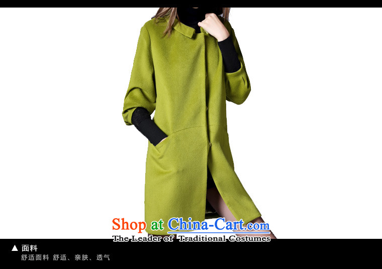 Zk Western women 2015 Fall/Winter Collections New 7 cuff gross foreign women in sleeve? Long Sau San dolls for a wool coat green M picture, prices, brand platters! The elections are supplied in the national character of distribution, so action, buy now enjoy more preferential! As soon as possible.