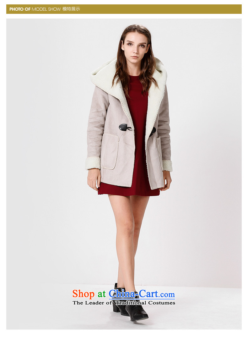 Ur youth casual women with new products horns deduction winter coats jacket YL14D52S1GE002 thick gray M picture, prices, brand platters! The elections are supplied in the national character of distribution, so action, buy now enjoy more preferential! As soon as possible.