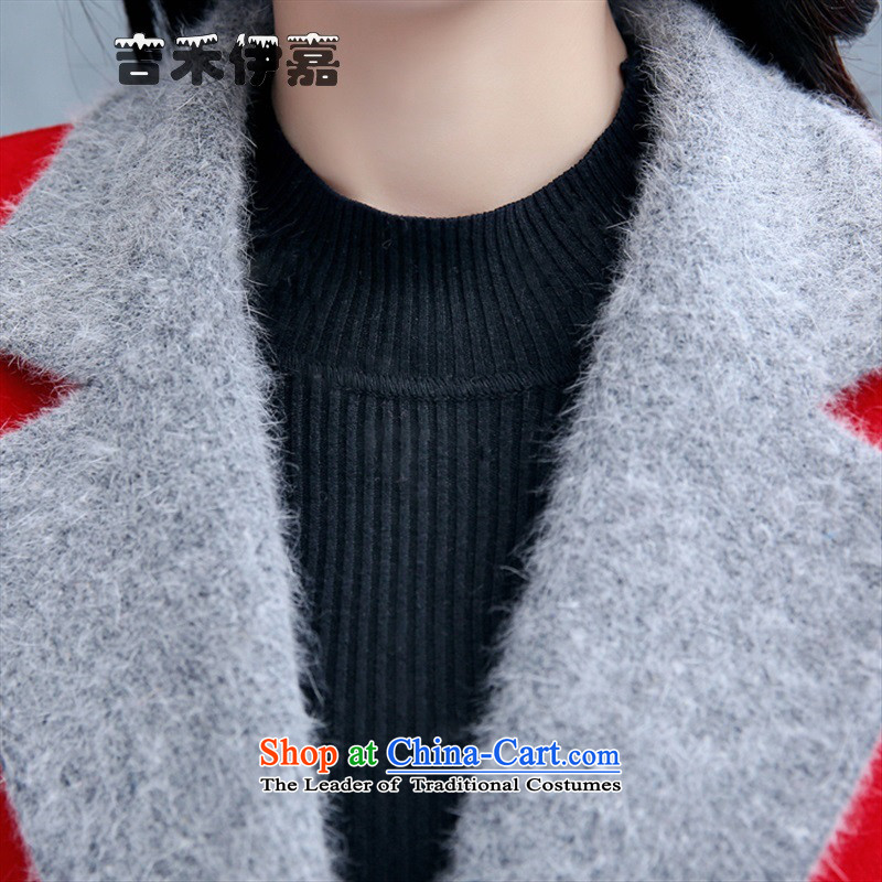 Gil Wo Ika 2015 winter new stylish warm clothing to dress JLFSA18- Li Taobao, Orange XL, Gil Wo Ika shopping on the Internet has been pressed.