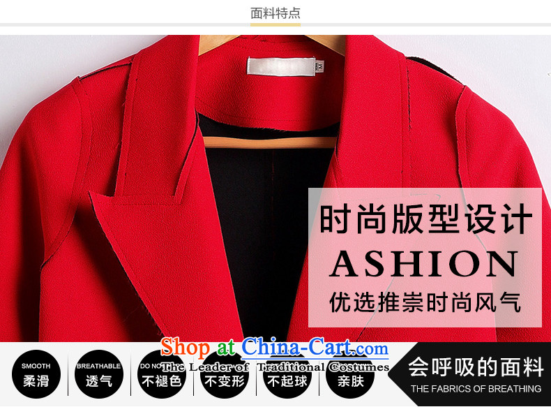 Xuan INA Install autumn 2015 New Women's jacket Korean Stylish coat in gross? 