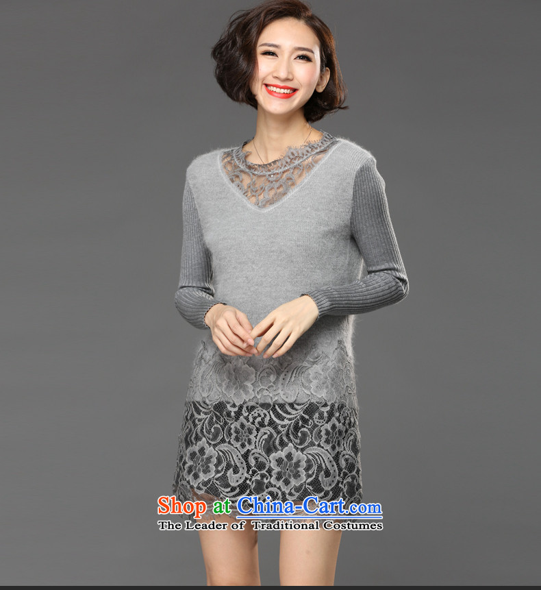 The Eternal Soo-winter dresses to increase women's code thick mm sister 2015 Fall/Winter Collections thick, Hin thin lace forming the new dresses Drop-Needle LS black 4XL Photo, prices, brand platters! The elections are supplied in the national character of distribution, so action, buy now enjoy more preferential! As soon as possible.