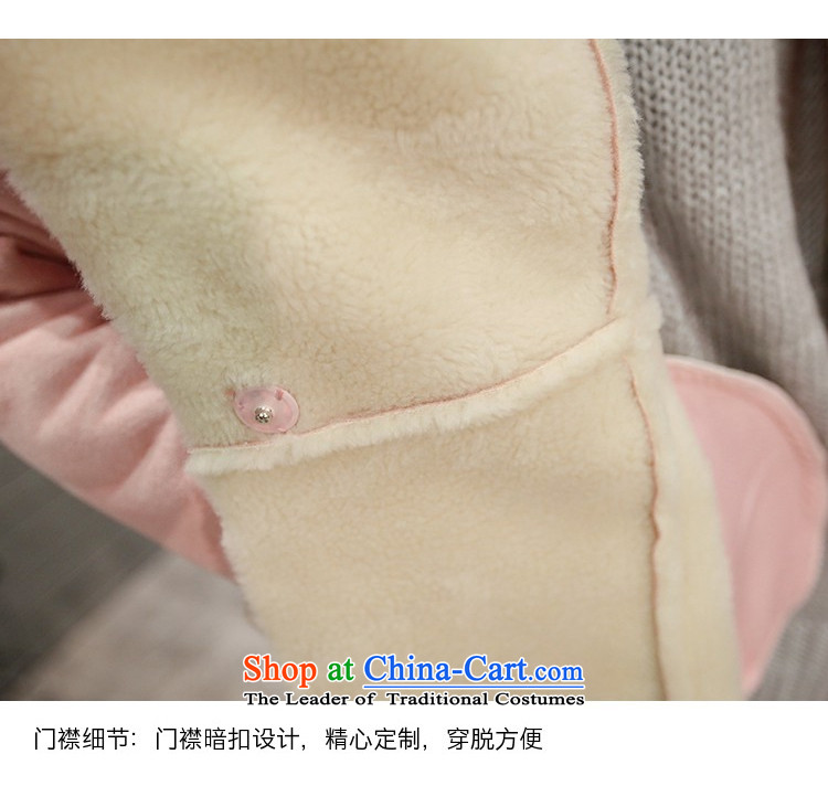 The Flying Fox Of The Jinsha cotton coat female Korean version 2015 autumn and winter new skin lint-free long thick lambs in gross cotton jacket female 510 of Sau San red L picture, prices, brand platters! The elections are supplied in the national character of distribution, so action, buy now enjoy more preferential! As soon as possible.