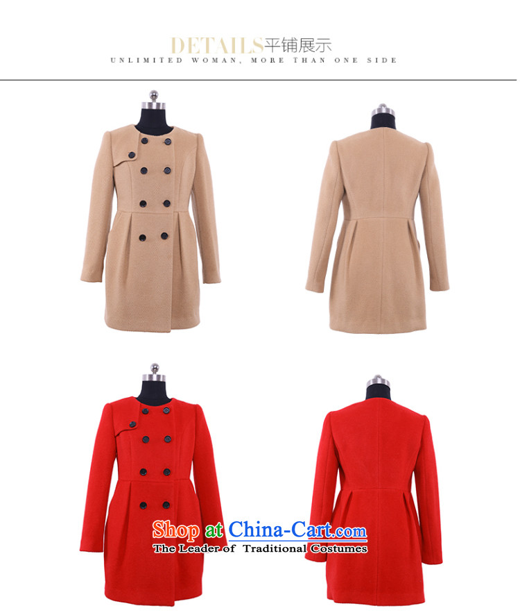 Red sleeved winter Korean gross overcoats?? coats E6540234A rouge toner L picture, prices, brand platters! The elections are supplied in the national character of distribution, so action, buy now enjoy more preferential! As soon as possible.