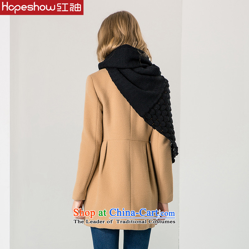 Red sleeved winter Korean gross overcoats?? coats of carmine powder ,L,red E6540234A Cuff (hopeshow) , , , shopping on the Internet
