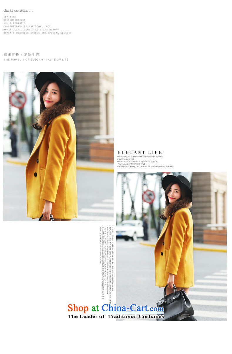 The Disneyland gross? 2015 autumn and winter coats female new Korean small incense wind in long Sau San a wool coat cotton red plus upgrade S picture, prices, brand platters! The elections are supplied in the national character of distribution, so action, buy now enjoy more preferential! As soon as possible.
