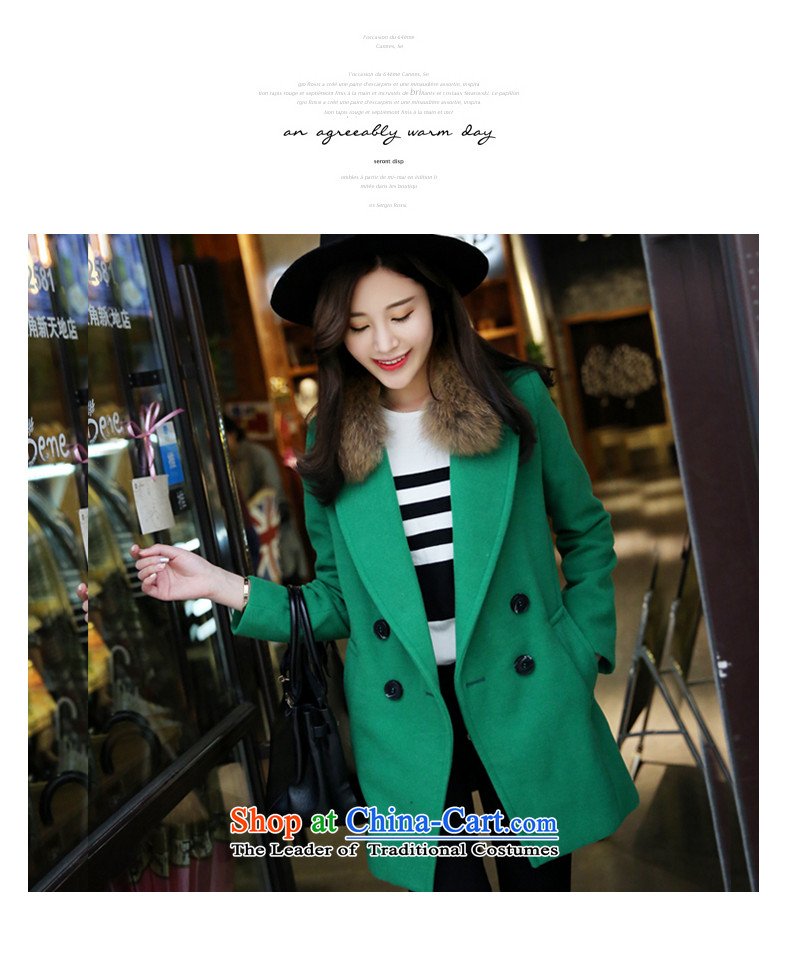 The Disneyland gross? 2015 autumn and winter coats female new Korean small incense wind in long Sau San a wool coat cotton red plus upgrade S picture, prices, brand platters! The elections are supplied in the national character of distribution, so action, buy now enjoy more preferential! As soon as possible.