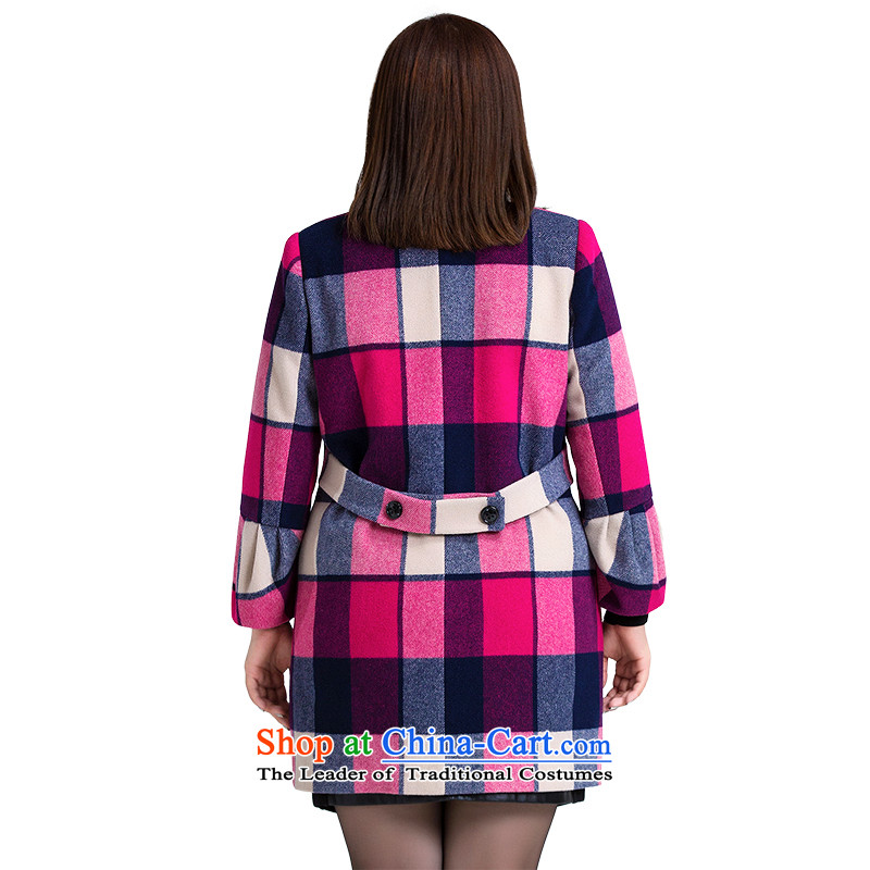 The former Yugoslavia Li Sau 2015 Fall/Winter Collections of new large MM thick female knocked color Large Plaid Foutune of gross female jacket coat? 1550 better on a red ground 2XL, Yugoslavia Li Hsiu-Haig , , , shopping on the Internet