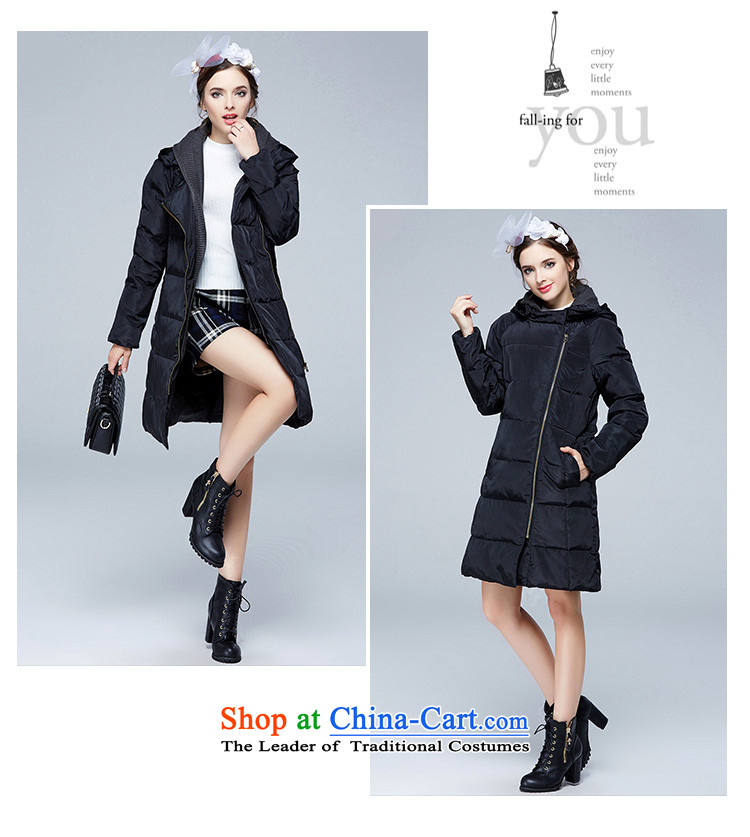 Rui Mei to  large 2015 Women's winter clothing new to xl stylish and classy warm in long down jacket N9901 black 3XL  pre-sale 7 days shipment pictures, prices, brand platters! The elections are supplied in the national character of distribution, so action, buy now enjoy more preferential! As soon as possible.