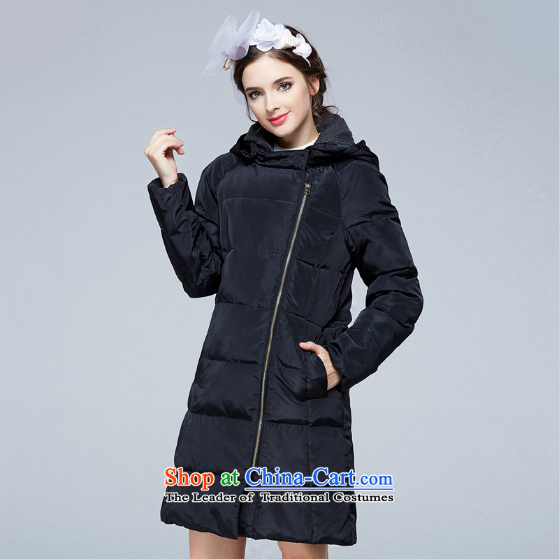 Rui Mei to  large 2015 Women's winter clothing new to xl stylish and classy warm in long down jacket N9901 black 3XL  pre-sale 7 days, the US to ship Rui (RIUMILVE) , , , shopping on the Internet