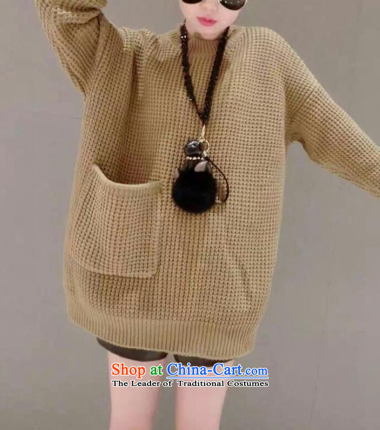 The sum of the autumn and winter 2015 large ladies casual clothes in Europe stylish pullovers wild thick line pocket will gray photo sweater, prices, brand platters! The elections are supplied in the national character of distribution, so action, buy now enjoy more preferential! As soon as possible.