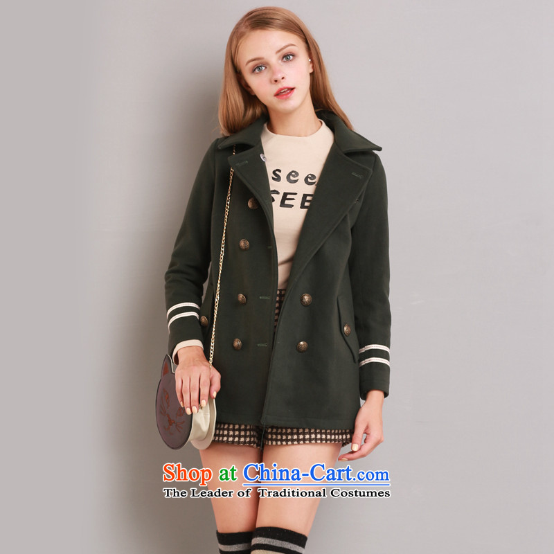 2015 Autumn and winter Zz&ff New England wind thick MM trendy decorated in video code of the girl child in the THIN? jacket  387 Army Green larger 2XL Photo, prices, brand platters! The elections are supplied in the national character of distribution, so action, buy now enjoy more preferential! As soon as possible.