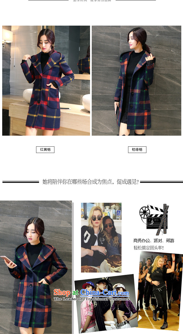 Intimacy girl 2015 Fall/Winter Collections in the New Long Hair Girl Korean jacket? 