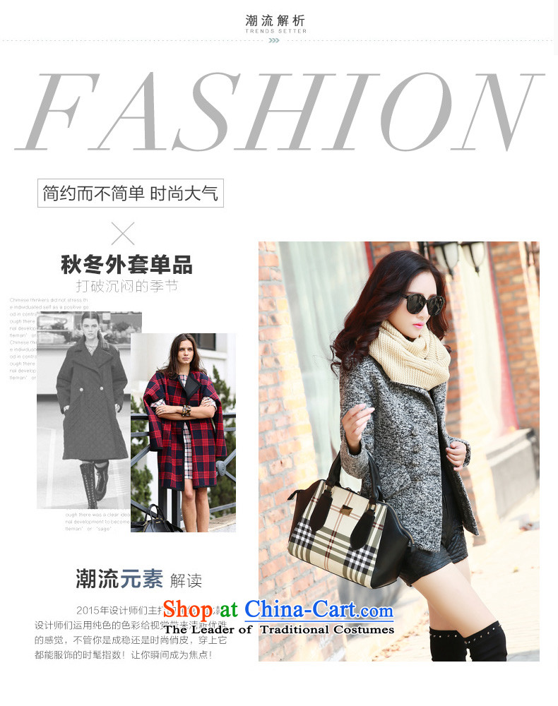 All Daphne 2015 Fall/Winter Collections new gross shortage of female jacket? Korean Sau San han bum gross?)? female child coats coats carbon L picture, prices, brand platters! The elections are supplied in the national character of distribution, so action, buy now enjoy more preferential! As soon as possible.