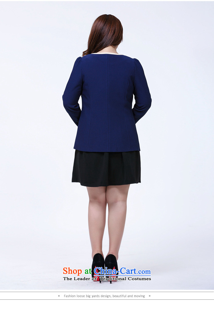 Love to her large female jackets suit Ms. Sau San leisure video thin female jacket dark blue XXL picture, prices, brand platters! The elections are supplied in the national character of distribution, so action, buy now enjoy more preferential! As soon as possible.