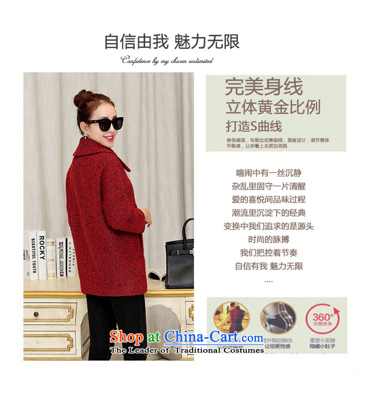 Gil Wo Ika 2015 autumn and winter new Korean Dongdaemun gross? in thick female jacket long winter coats, wool? BOURDEAUX S picture, prices, brand platters! The elections are supplied in the national character of distribution, so action, buy now enjoy more preferential! As soon as possible.