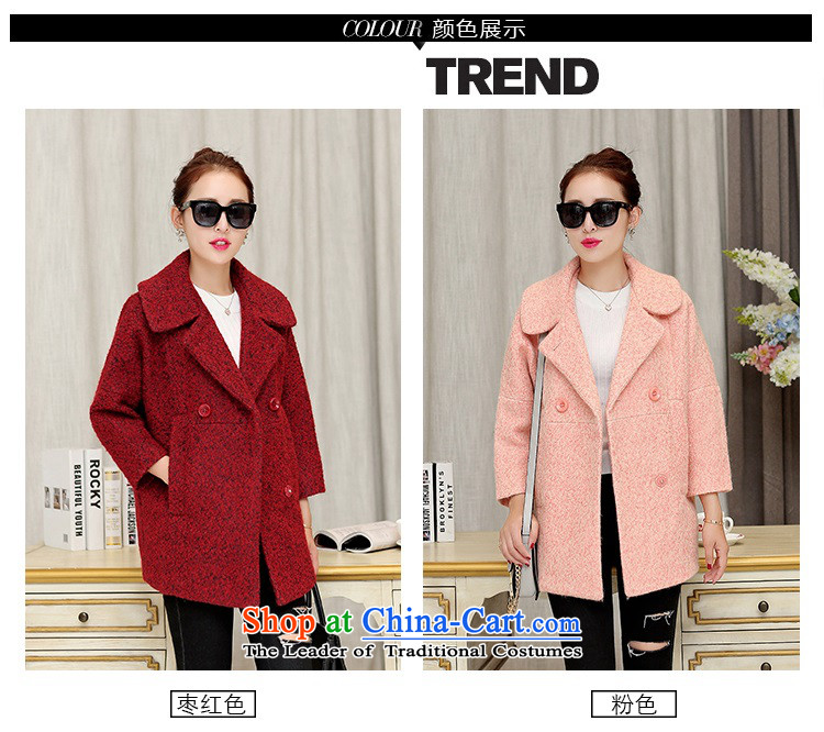 Gil Wo Ika 2015 autumn and winter new Korean Dongdaemun gross? in thick female jacket long winter coats, wool? BOURDEAUX S picture, prices, brand platters! The elections are supplied in the national character of distribution, so action, buy now enjoy more preferential! As soon as possible.