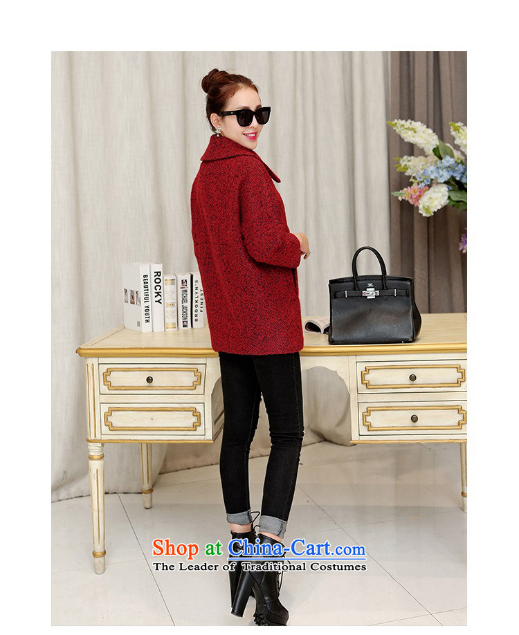Gil Wo Ika 2015 autumn and winter new Korean Dongdaemun gross? in thick female jacket long winter coats, wool? BOURDEAUX S picture, prices, brand platters! The elections are supplied in the national character of distribution, so action, buy now enjoy more preferential! As soon as possible.