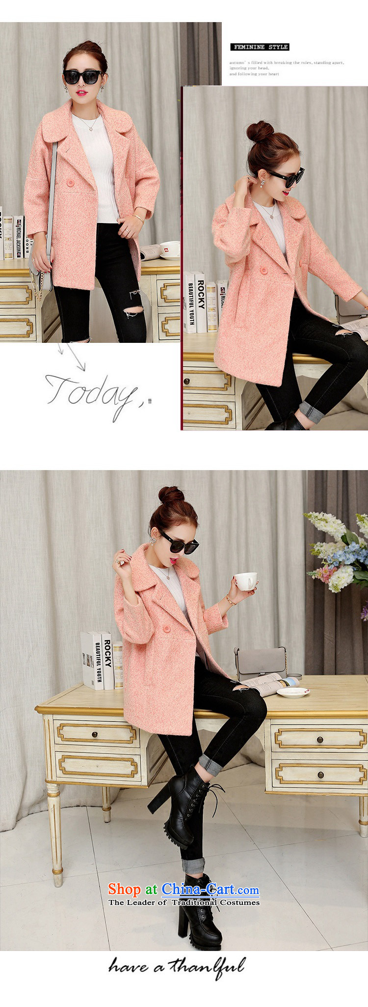 Gil Wo Ika 2015 autumn and winter new Korean Dongdaemun gross? in thick female jacket long winter coats, wool? BOURDEAUX S picture, prices, brand platters! The elections are supplied in the national character of distribution, so action, buy now enjoy more preferential! As soon as possible.