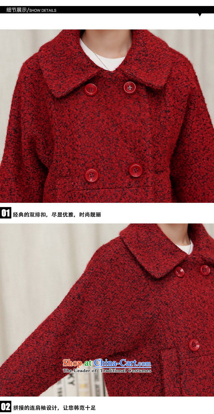 Gil Wo Ika 2015 autumn and winter new Korean Dongdaemun gross? in thick female jacket long winter coats, wool? BOURDEAUX S picture, prices, brand platters! The elections are supplied in the national character of distribution, so action, buy now enjoy more preferential! As soon as possible.